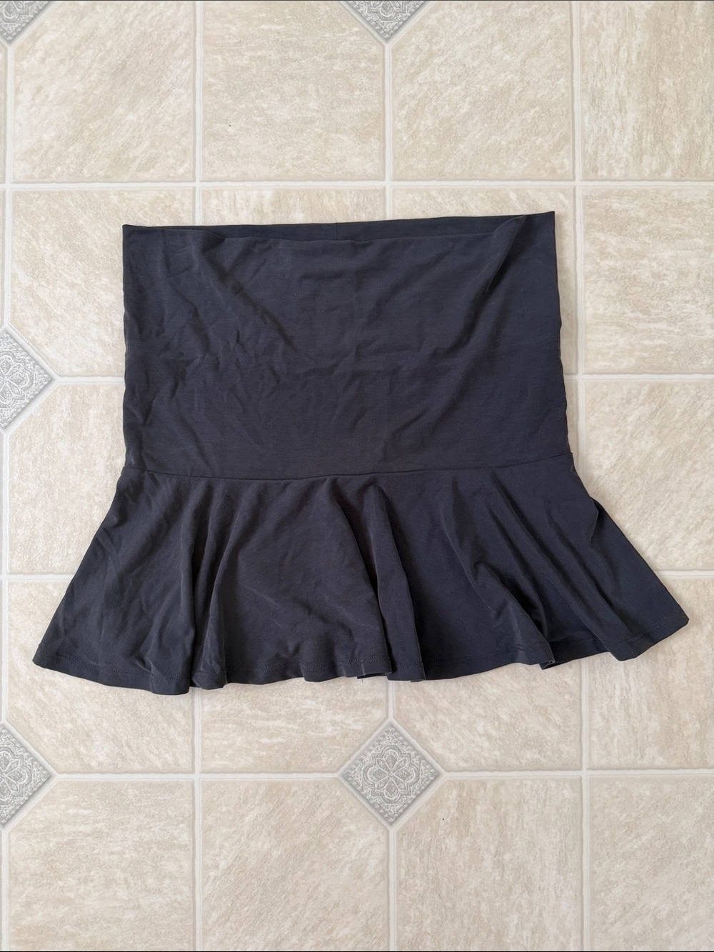 Weekday Peplum Tube Top